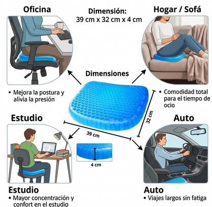 Cojín Gel ergonómico