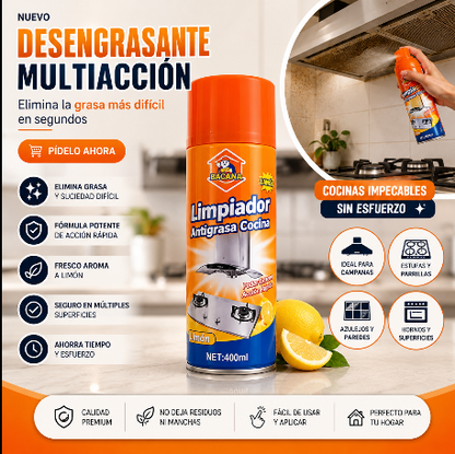 AeroClean - Desengrasa campanas y encimeras rápido