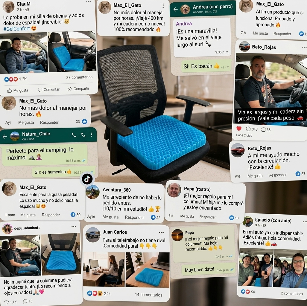 Cojín Gel ergonómico